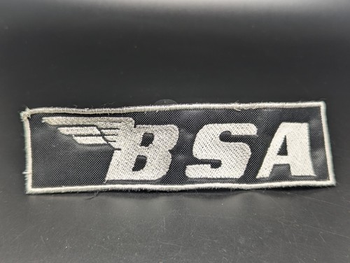 Bsa motorcycles toppa ricamata - bsa,