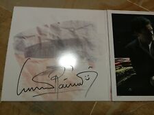 MASSIMO RANIERI - 2 X 33 GIRI GIALLO LP + CD CON AUTOGRAFO " QUI E ADESSO "