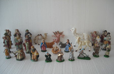 STOCK 500 STATUINE PERSONAGGI x PRESEPE NATALE MADE IN ITALY '80