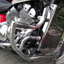 Protezione motore crash bar Yamaha Royal Star XVZ 1300 con piedini incorporati