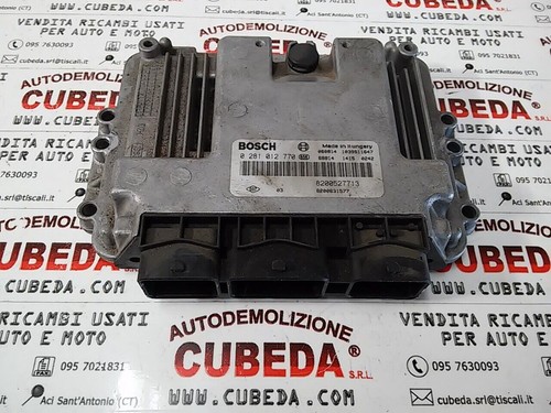 Centralina motore renault - motore,