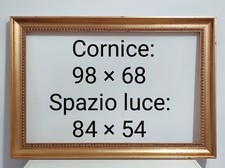 Cornice legno oro grande - cornice,