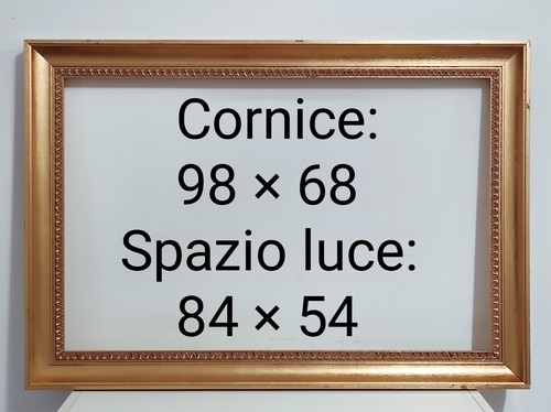Cornice legno oro grande - legno,