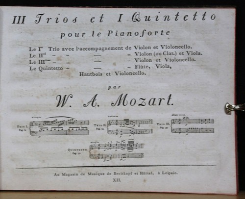 Mozart iii trii i - iii,