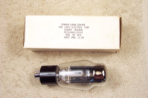 Nuovo usaf rca 5u4g - usaf,
