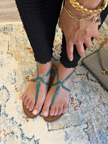100 authentic prada teal - authentic,