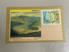 Italia 2001 Francobollo (FrancoBusta) Como città della Seta