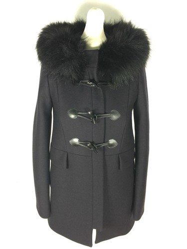 Zara blu navy cappotto - blu,