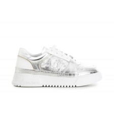 Cafe Noir SNEAKERS IN PELLE METALLIZZATA CON LOGOIN RILIEVO - C1DC8001