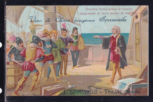 Cartolina pubblicitaria vino - cartolina,