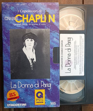 La Donna di Parigi-Charlie Chaplin Film in Cassetta VHS De Agostini