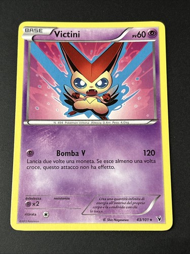 Carta pokemon victini - pokemon,