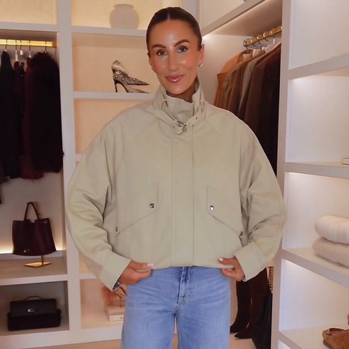 Zara giacca bomber oversize - giacca,
