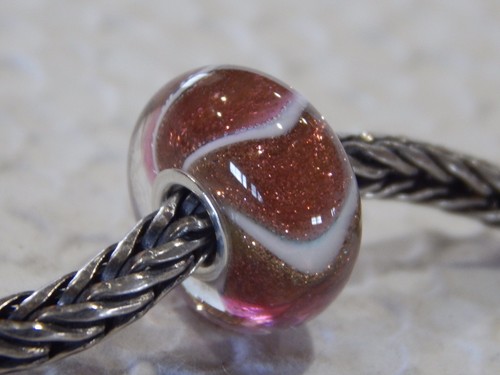 Trollbeads ooak glitter - trollbeads,
