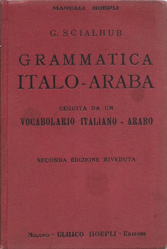 Grammatica italo araba - grammatica, italo-araba