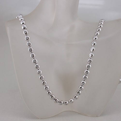 Collana tennis oro - collana,