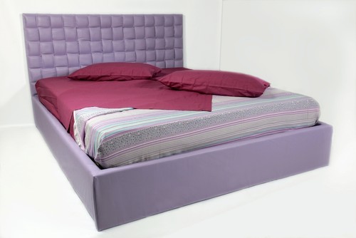 Letto matrimoniale ecopelle - letto,