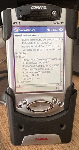 Compaq ipaq h3800 funzionante - compaq,