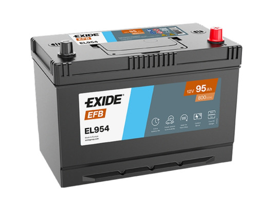 Batteria auto exide efb - batteria,
