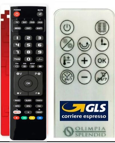 Telecomando termoventilatore - telecomando,