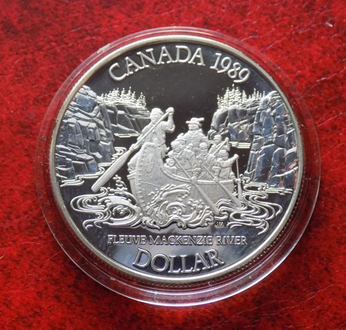 Canada dollaro 1989 proof - canada,