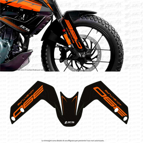 Kit grafiche parafango per ktm - grafiche,