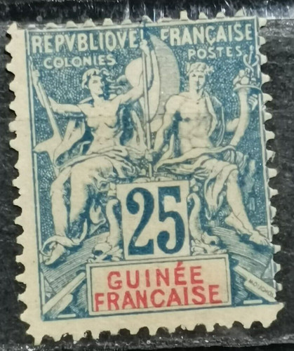 Guinea francese scott 11 - francese, #