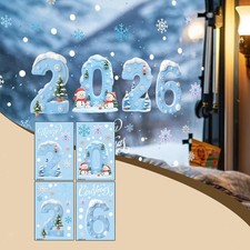 Adesivi natalizi per porte