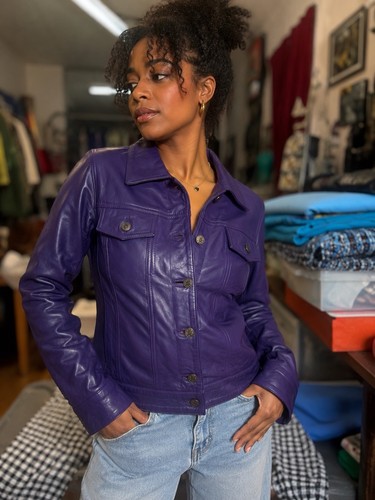 Woman trucker leather - woman’s,