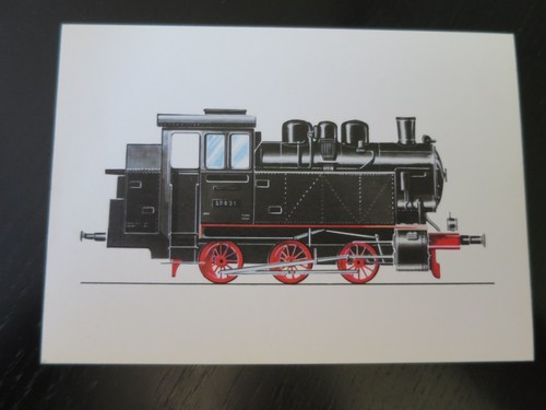 Locomotiva tender treno - pk,