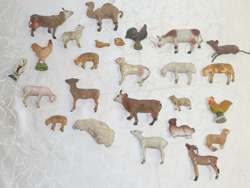 Convoluzione presepe animali - presepe,
