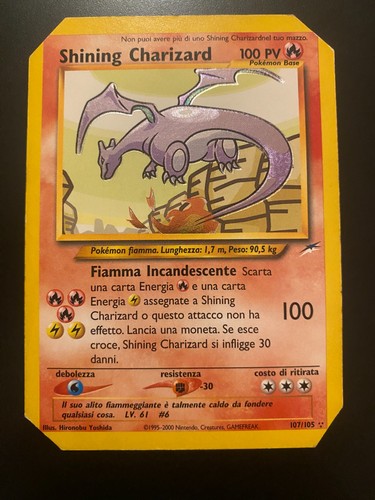 Shining charizard holo nde - charizard, (nde
