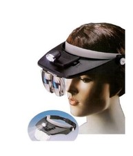 Visiera Con Luce Lenti Di