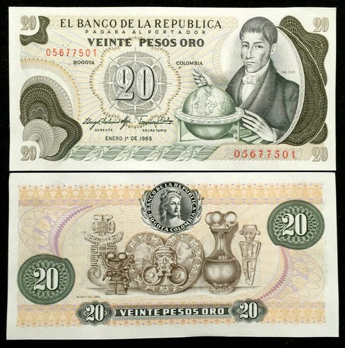 Colombia pesos 1983 - colombia,