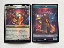 MTG Anno del Serpente 2025 Xyris, la Tempesta Contorta + Gettone Serpente Nuovo con etichette EN FOIL APAC