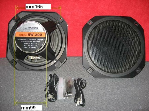 Altoparlanti woofer system - altoparlanti,