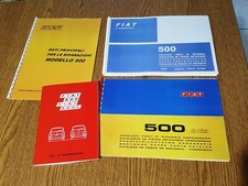 Manuali restauro FIAT 500 F-L-R  cataloghi manuale officina uso e manutenzione