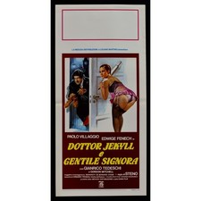 locandina DOTTOR JEKYLL E GENTILE SIGNORA edwige fenech villaggio paolo B54