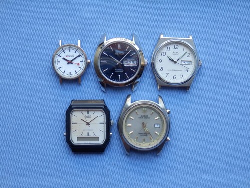 Seiko alba casio mondaine lot - mondaine,