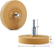 Decal Rubber Eraser Wheel