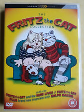 RALPH BAKSHI: THE FRITZ THE CAT COLLECTION (1972) -BOX 3 DVD ARROW UK in Inglese