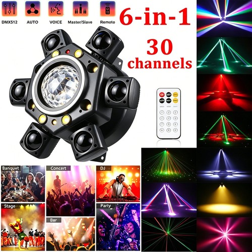 Luce testa mobile bracci - dj, 6