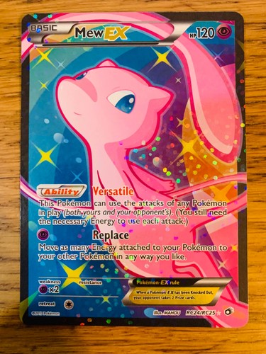 Mew legendary - ex, (rc24/rc25)