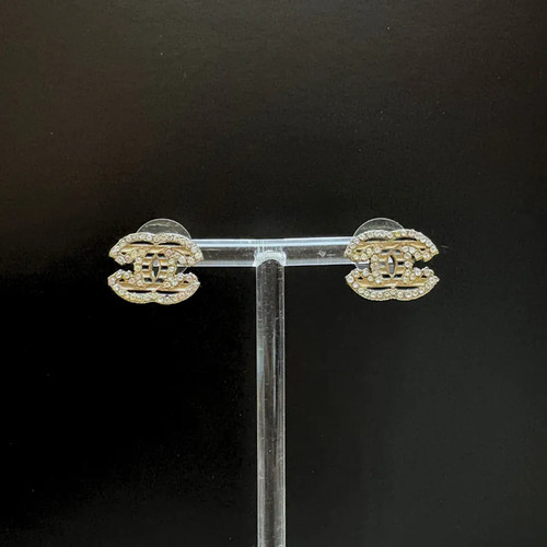 Orecchini chanel vintage - cc, in