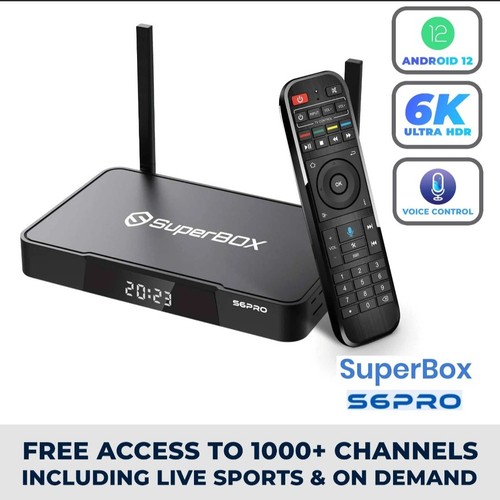 Superbox pro android tv - superbox,