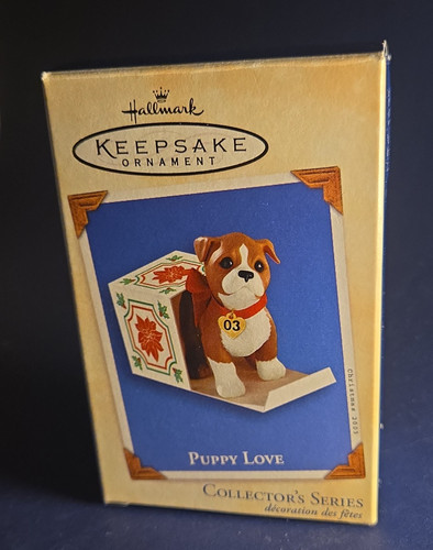 Hallmark keepsake puppy love - keepsake,