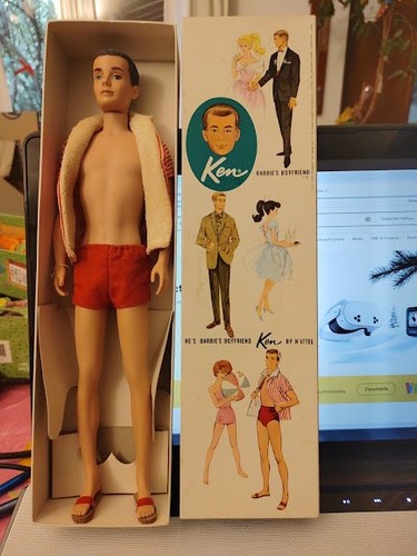 Ken barbie 1961 matel japan - ken,