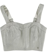 GUESS Top Corto Metallico Da