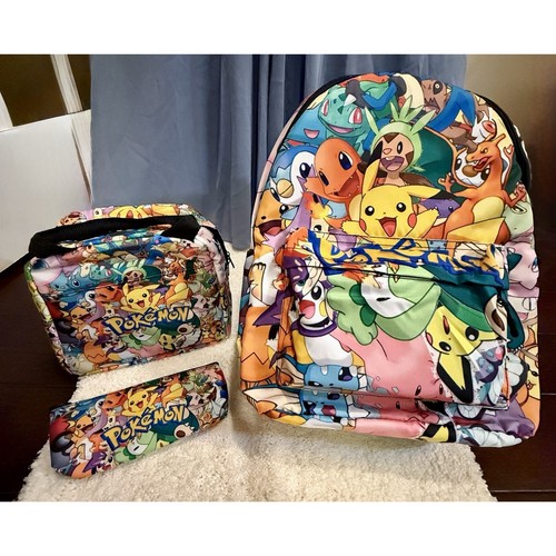 Pokemon backpack set kids - pokemon, one