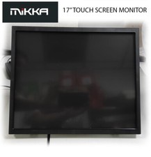 Monitor 17" Touch screen MIKKA MK170TF VGA DVI HDMI DP industriale da incasso
